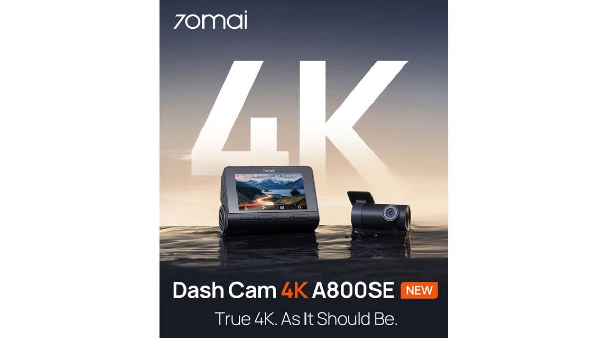 70mai launches 4k a800se3a setting a new standard for 4k dash cams
