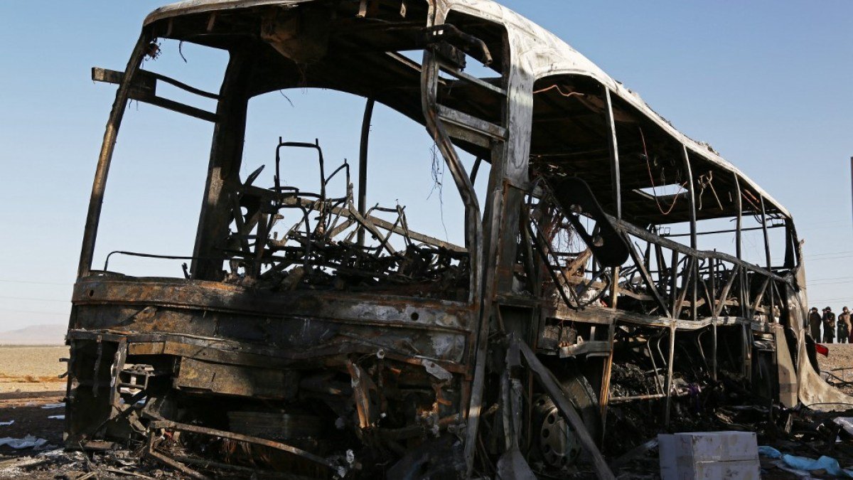 Afghanistan bus crash death toll rises to 79, including 19 children