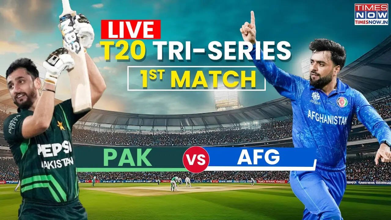 afghanistan vs pakistan live score2c 1st t20i3a asia cup preperation begins with tri series opener