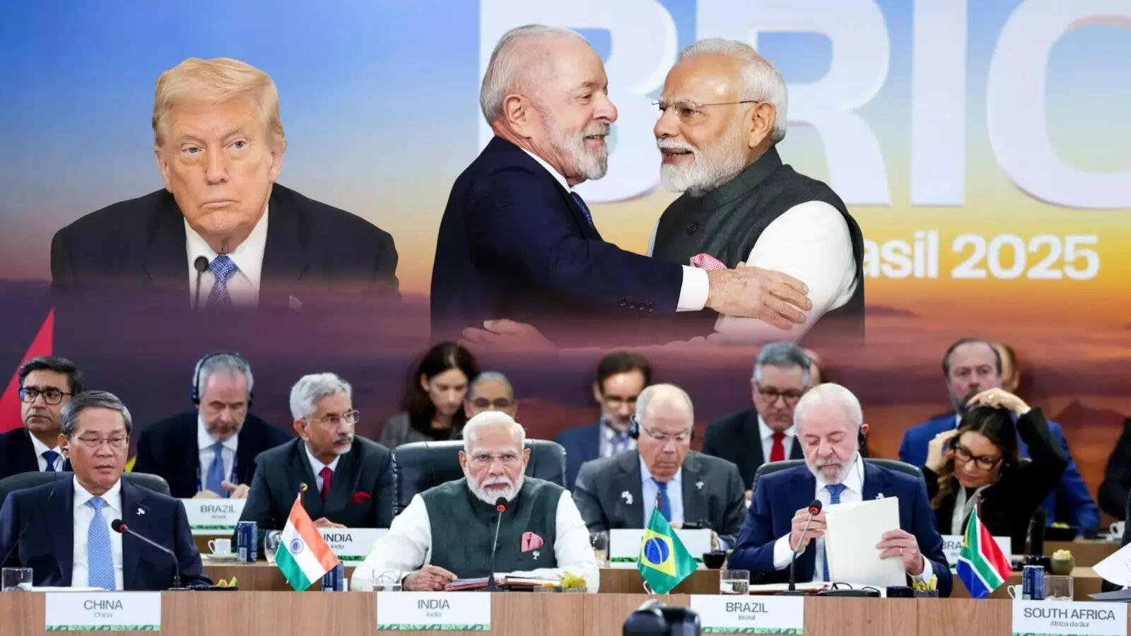 America vs BRICS… Why did Donald Trump Choose Silence Against the Alliance of India, Russia, Brazil, and China, Who Can Give an Ultimate Ultimatum of 8 Hours?