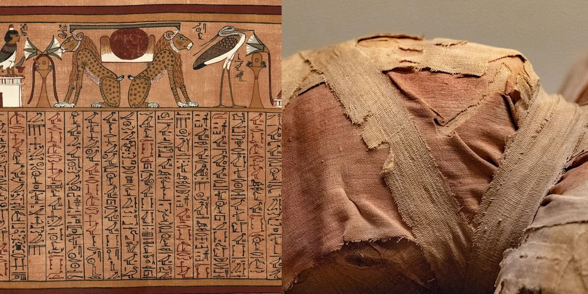 Archaeologists uncover ancient cemetery with rare ‘Book of the Dead’ scroll