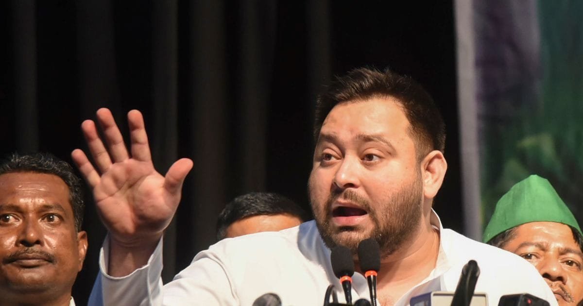 bihar elections3a tejashwi yadav declares himself as cm face on the 14th day of the campaign2c rahul gandhi in heavy competition