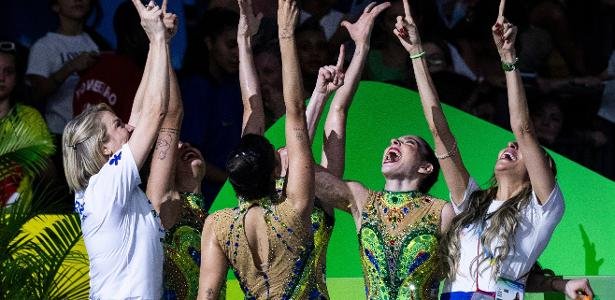 Brazil wins silver medal at Rhythmic Gymnastics World Championship