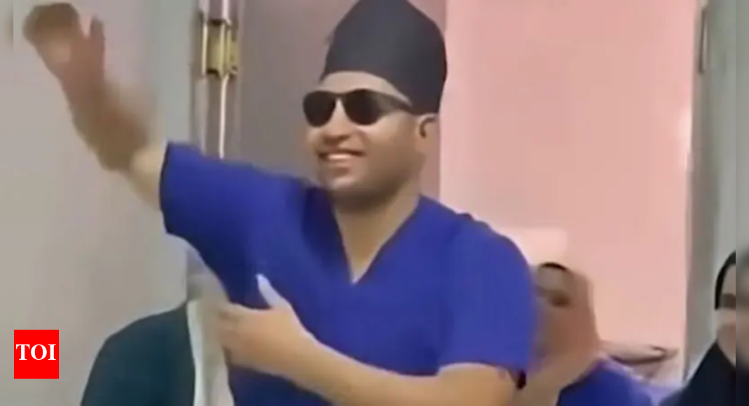 egyptian doctor faces professional ethics probe after dancing with newborn
