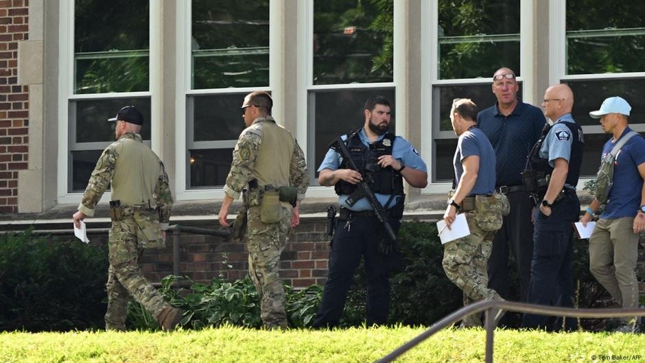gun attack at a catholic school in minnesota leaves 20 people dead or injured dw august 282c 2025