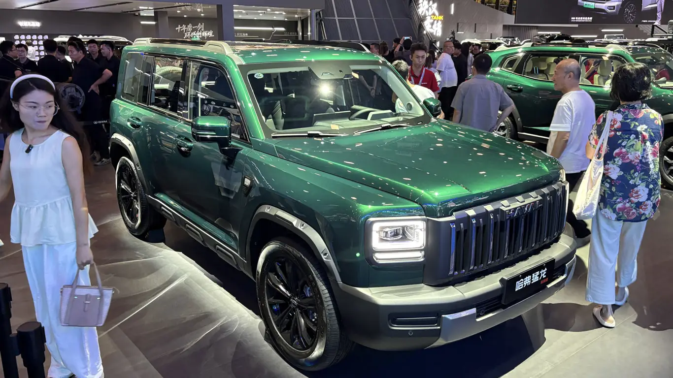 Haval Unveils Updated Raptor SUV at Chengdu Autoshow