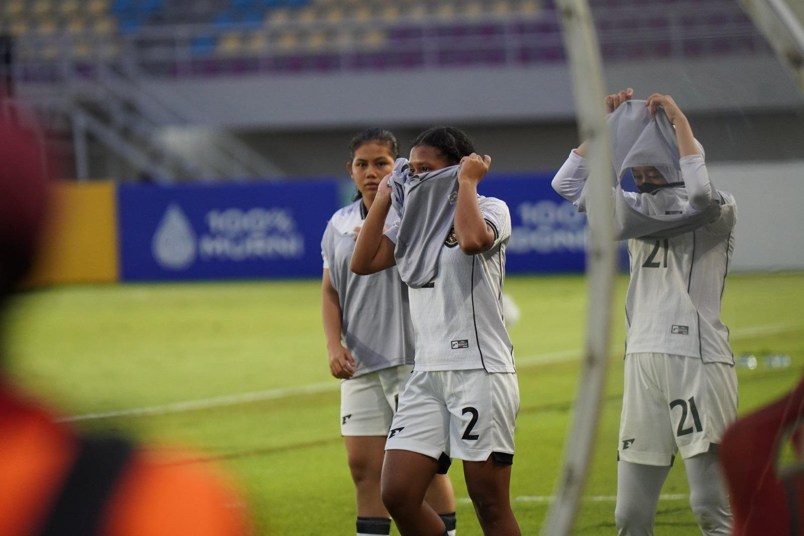 indonesian womens national team report at aff u16 womens cup3a deserving to smile despite failing to win 3rd place