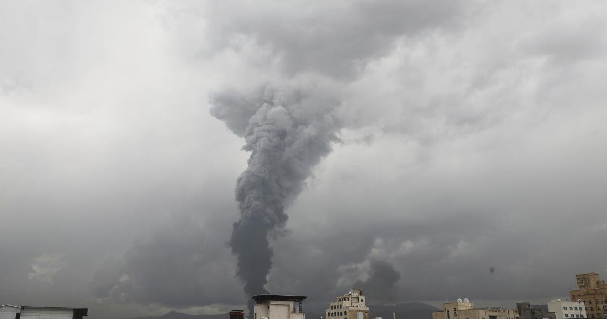 Israeli Airstrikes Target Iran-Backed Houthis in Yemen’s Capital