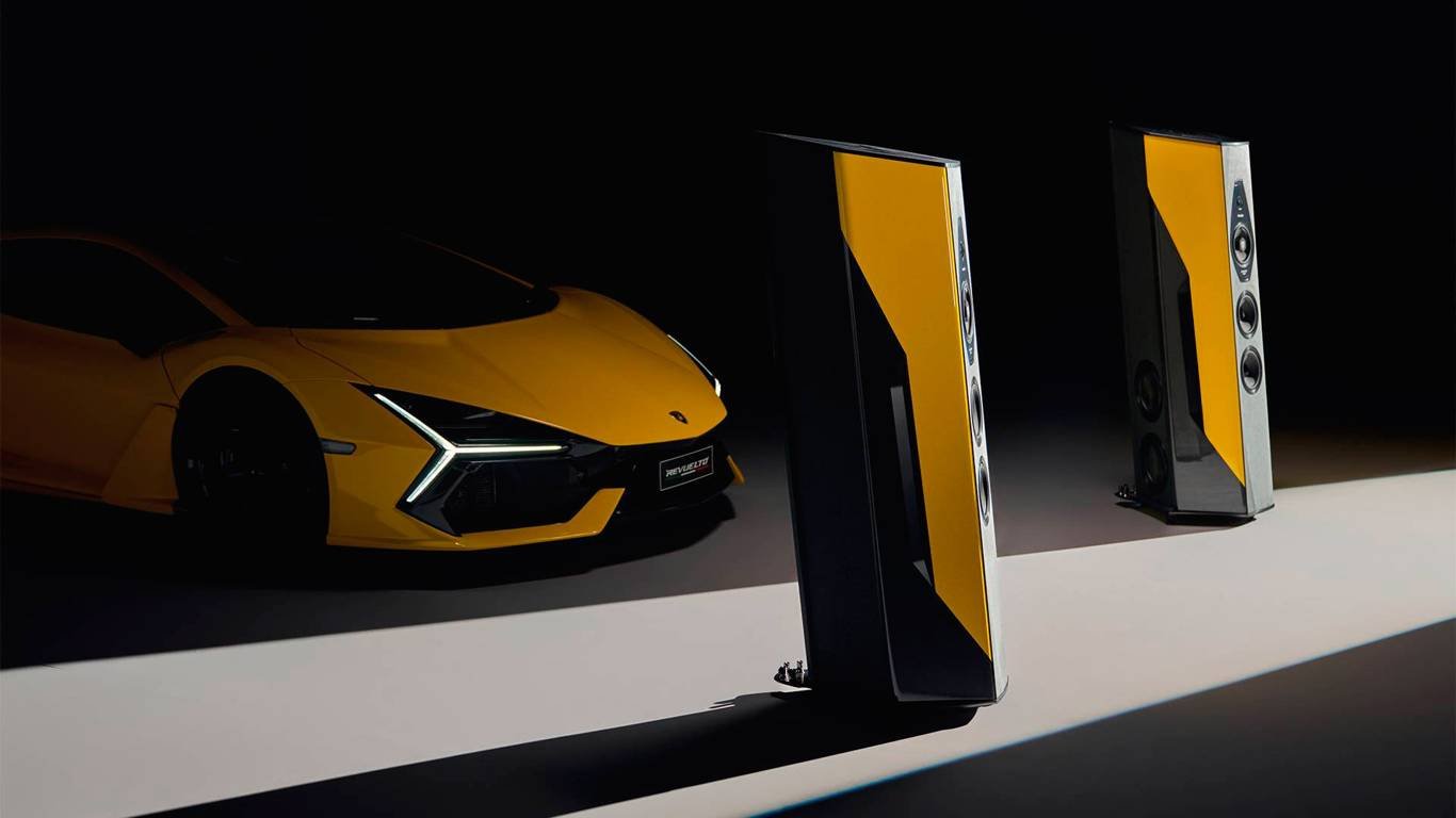 Music at the price of a sports car: Lamborghini can now sound in your home