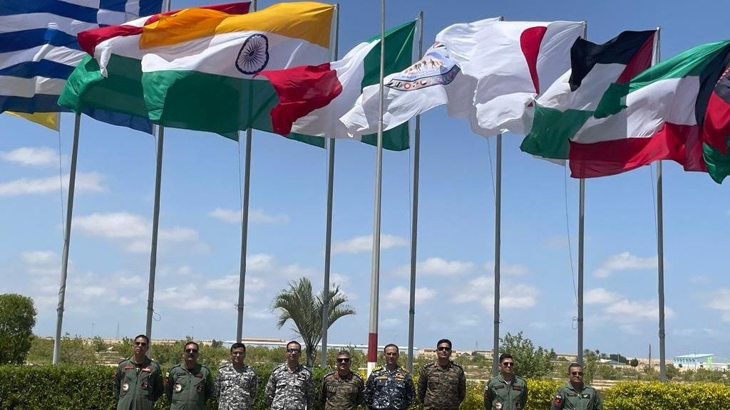 over 700 indian personnel to participate in bright star 2025 tri service drill in egypt