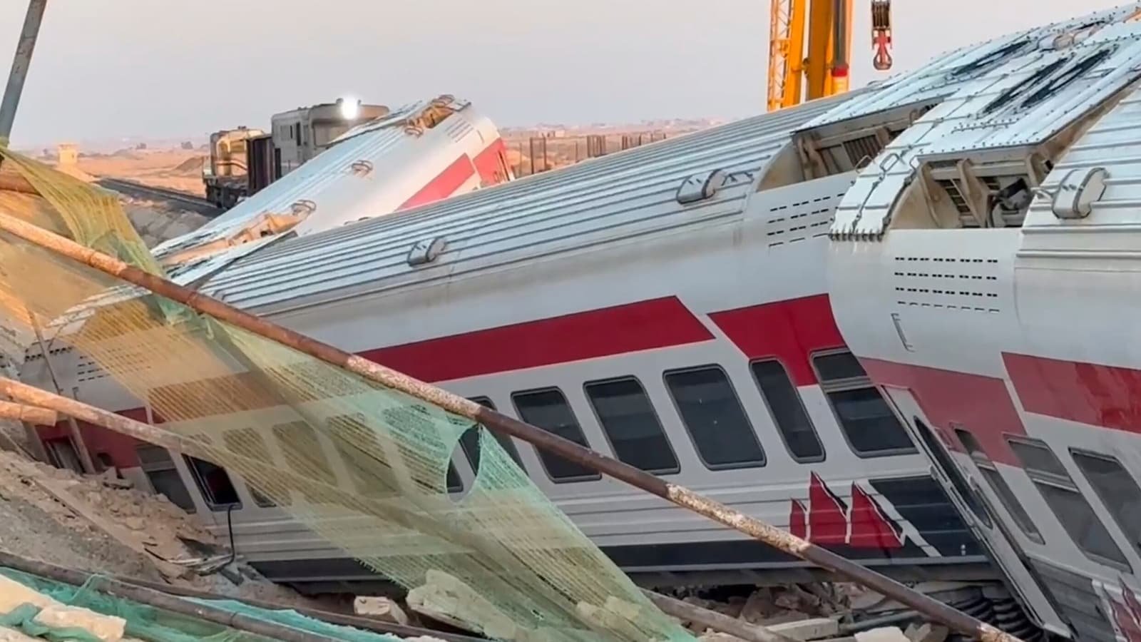 Passenger Train Derails in Egypt, Killing at Least 3 and Injuring 94