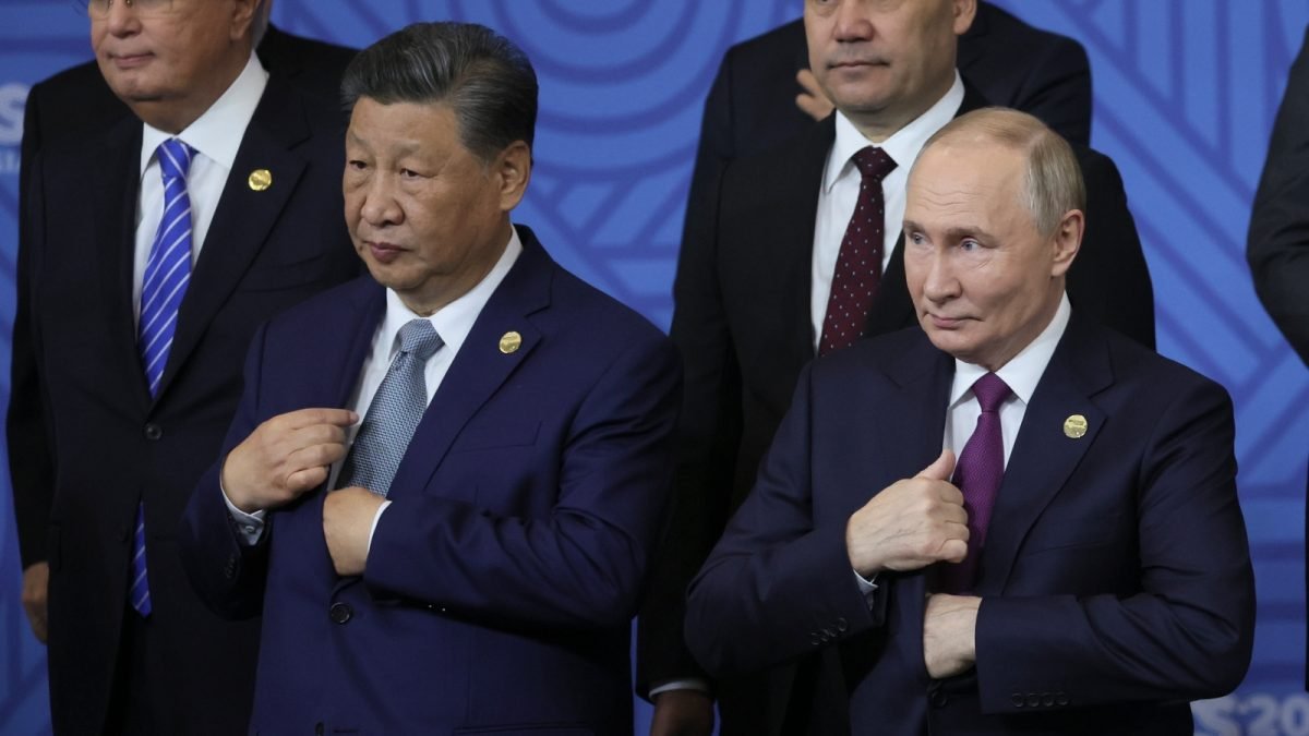 putin calls russia and china key pillar of global order in brics collaboration2c criticizes western sanctions