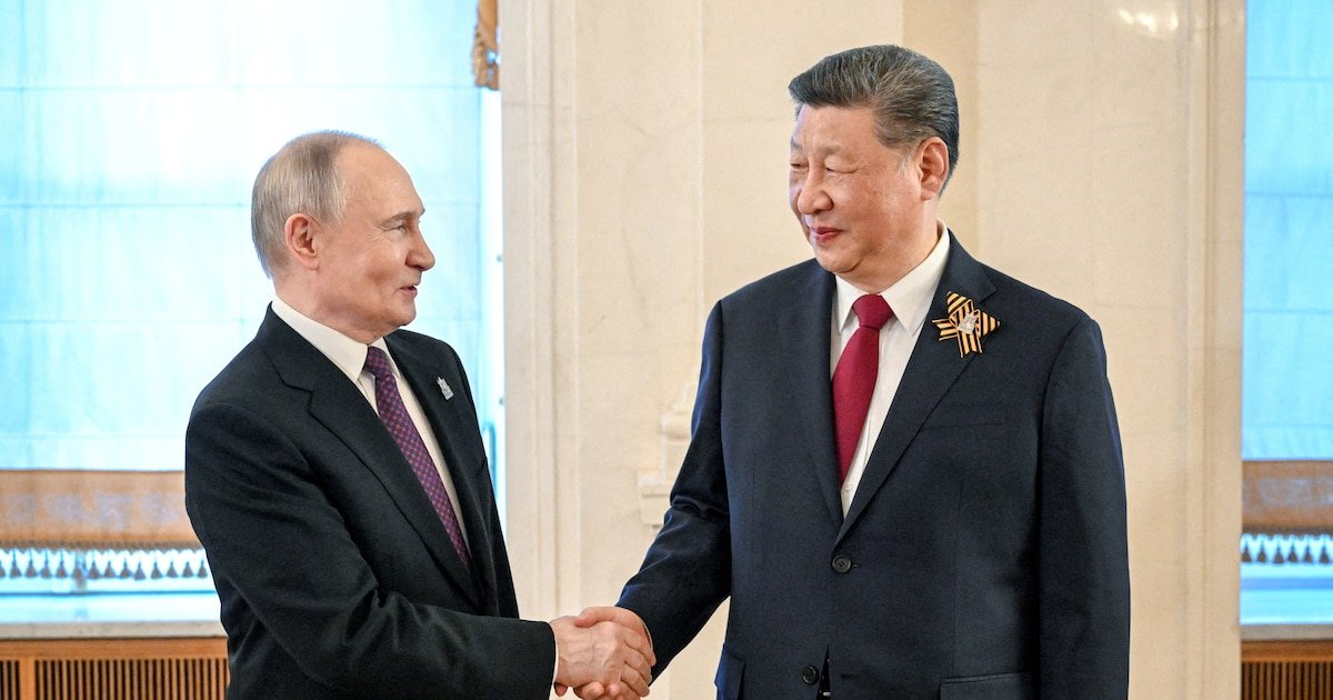 putin strengthens alliance with chinese regime and rejects international trade sanctions ahead of his trip to beijing