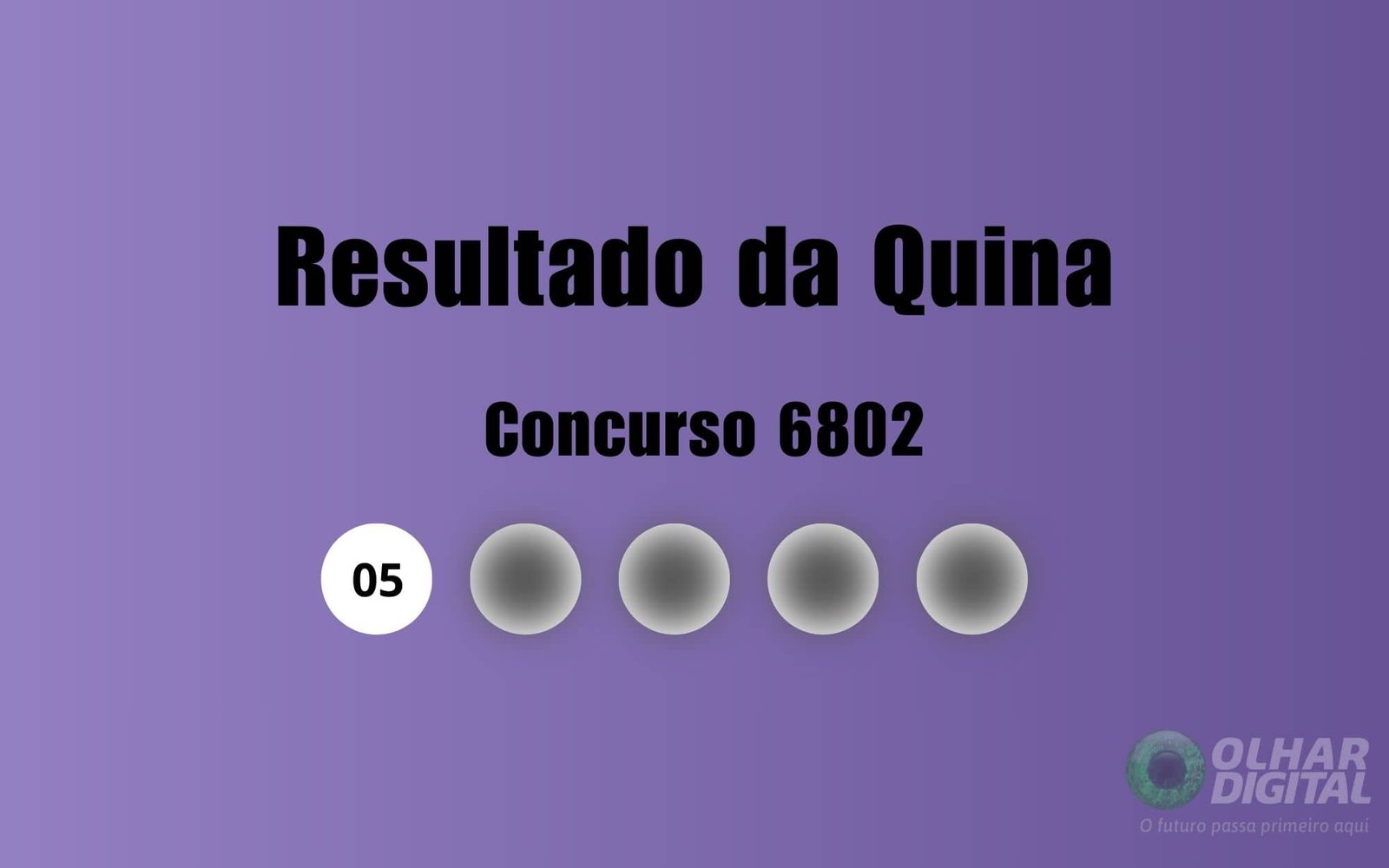 Quina 6802: Check out today’s results, Saturday (16)
