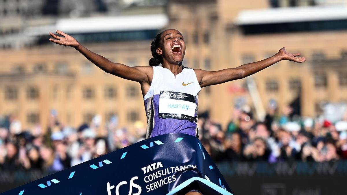 records fall3a hassan and kiros secure victory in sydney marathon