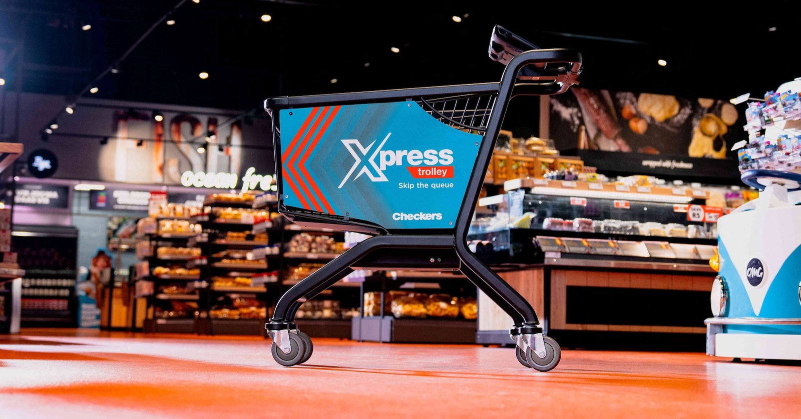 Shoprite’s Checkers Trials High-Tech Shopping Trolleys in South Africa