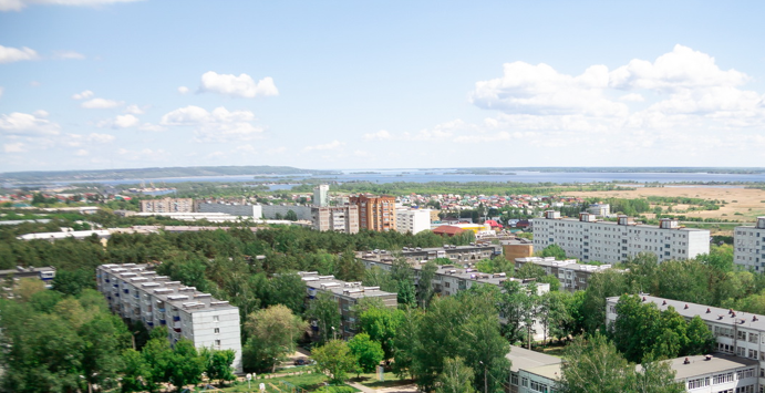 Sirens wailing in Syzran: sounds of air defense system in operation