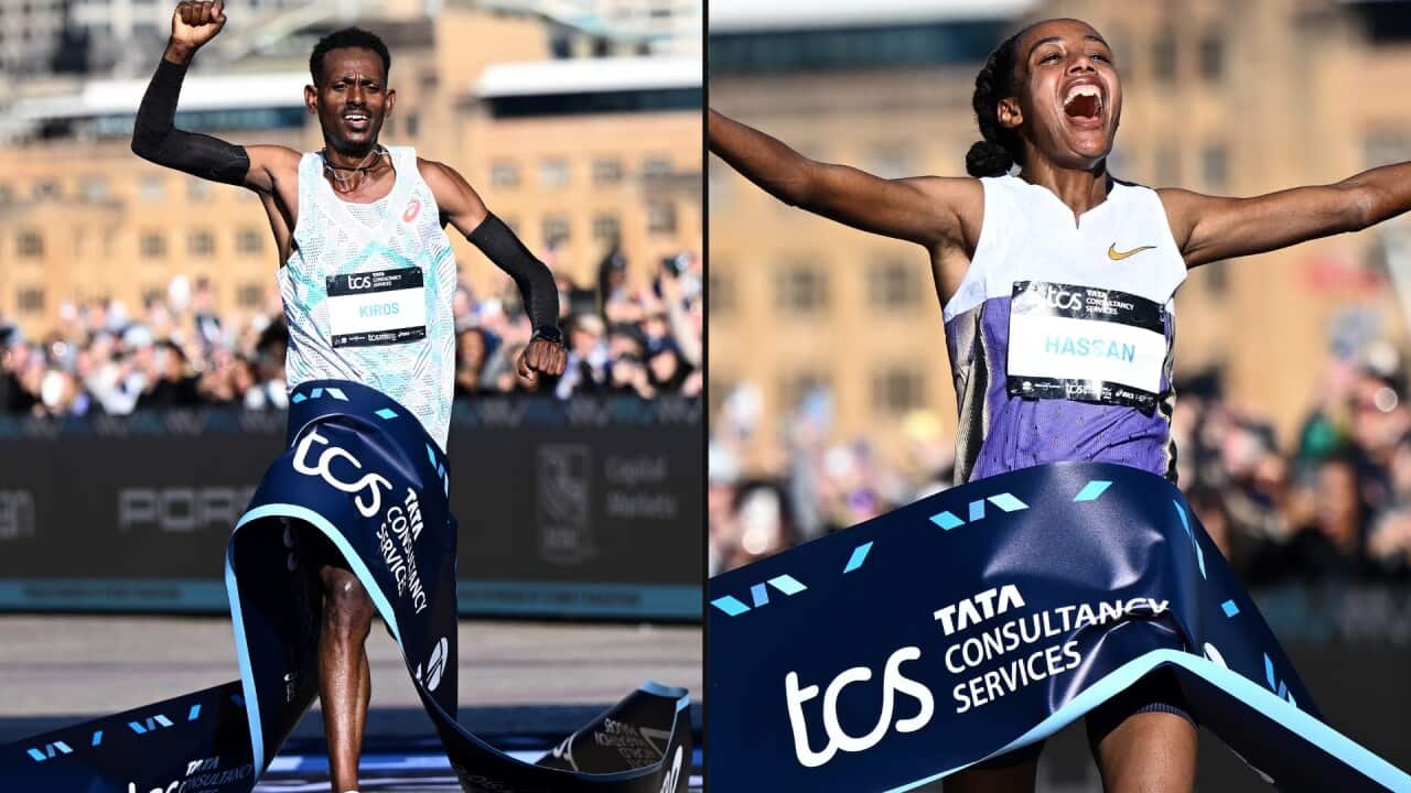 sydney marathon 20253a sifan hassan and hailemaryam kiros win2c eliud kipchoge battles to ninth