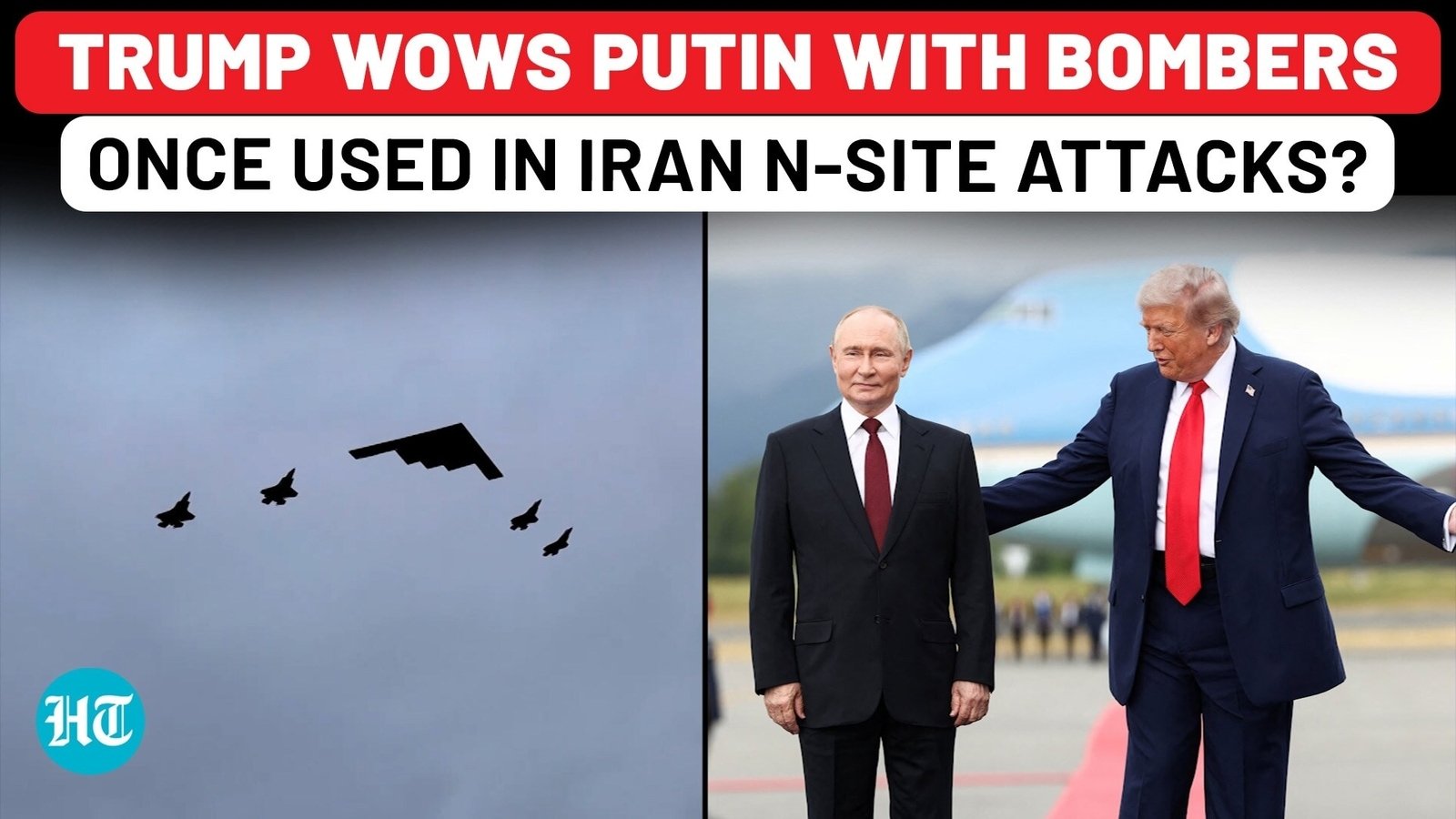 Trump’s Warning to Putin: Dramatic B-2 Bomber and F-22 Flyover in Alaska