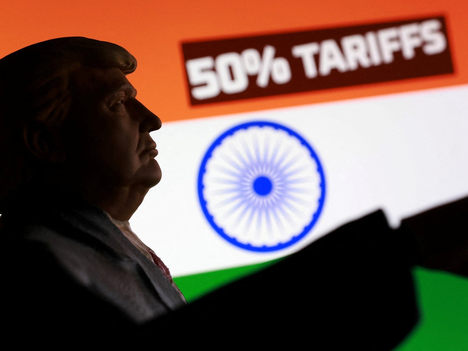 US imposes 50% tariffs on imported goods from India