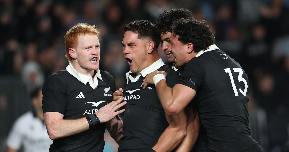 All Blacks Secure Victory Against South Africa in Eden Park Showdown