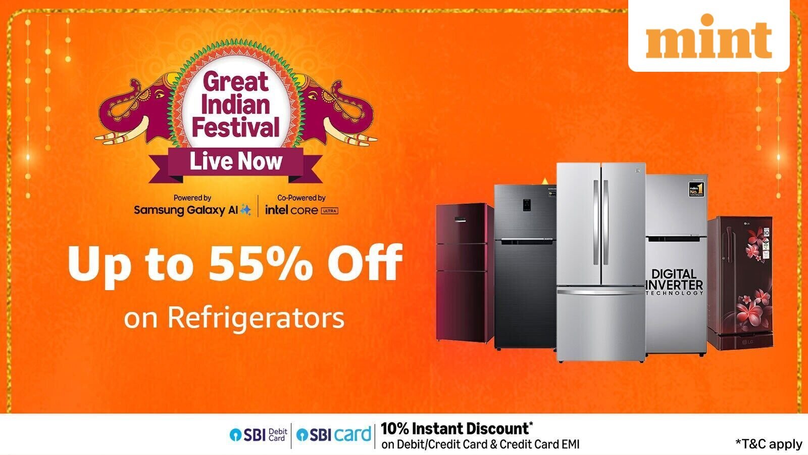 amazon great indian festival sale 20253a get amazing deals on 5 star refrigerators from top brands like samsung and lg