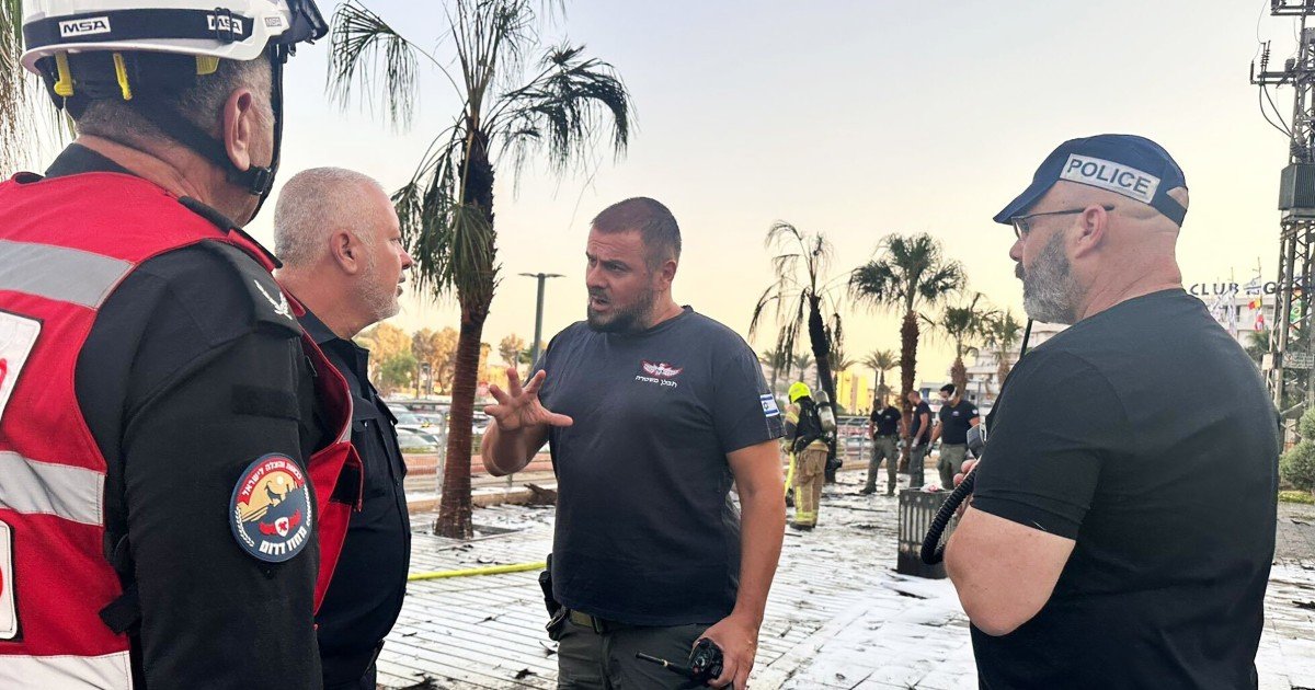 At least 20 injured after drone strike on southern Israel, ambulance service says