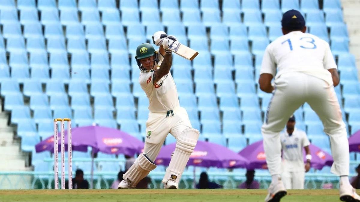 australia a vs india a first test match traces