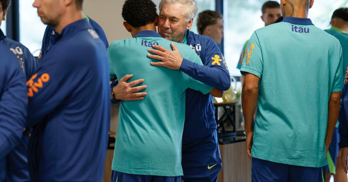 Botafogo’s Vitinho reports to the Brazilian National Team at Granja Comary