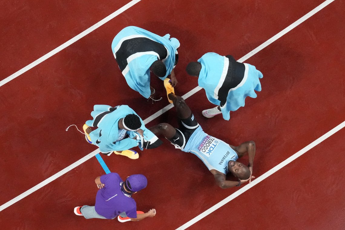 Botswana Makes History with Thrilling 4x400m Relay Gold