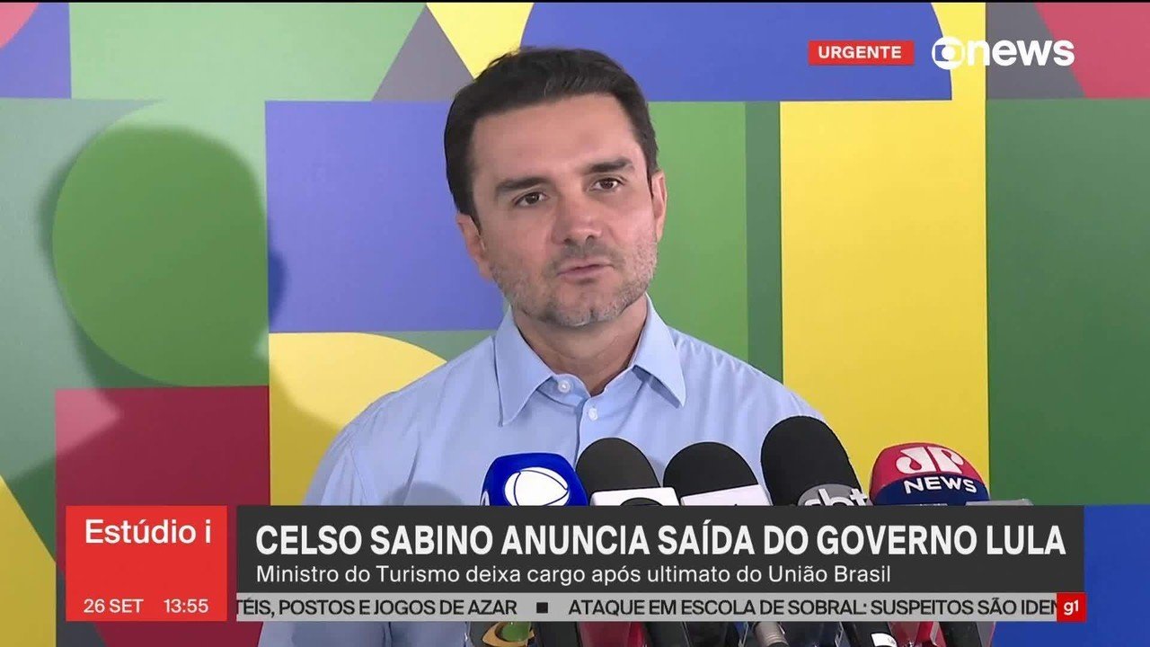 Celso Sabino announces resignation from Lula government