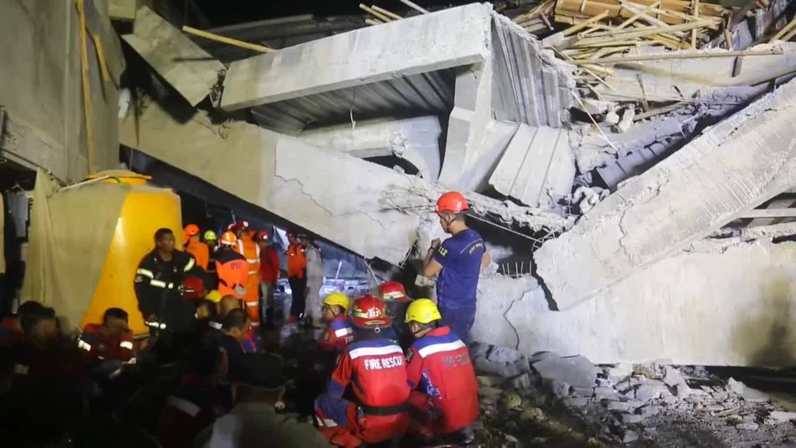 collapse of a boarding school in indonesia leaves an uncertain number of victims