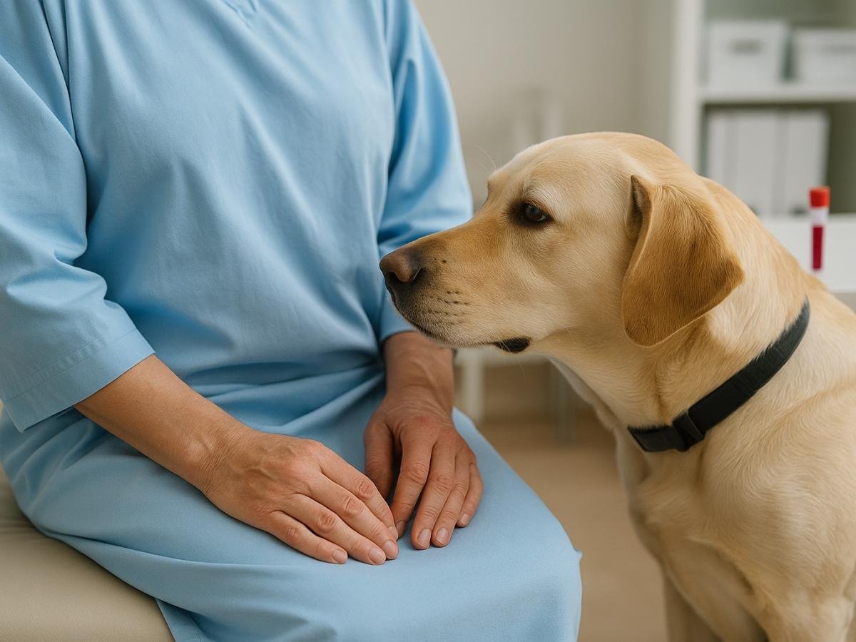 deadly disease emits a smell imperceptible to humans but unmistakably detected by dogs