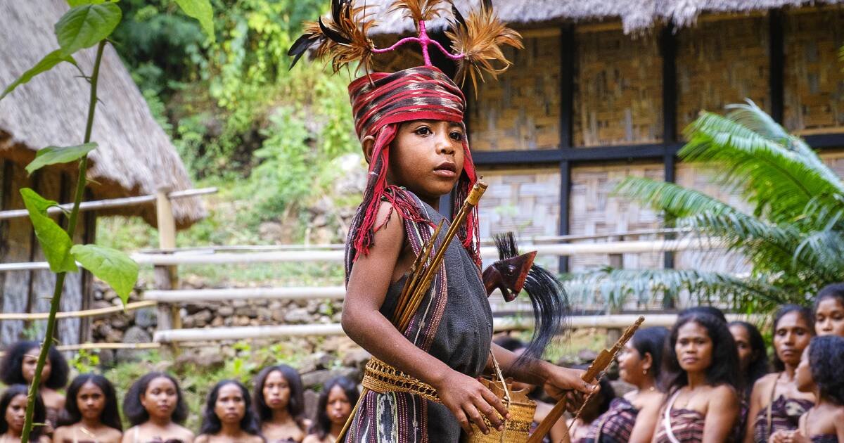 discover the abui tribe from alor island in indonesia
