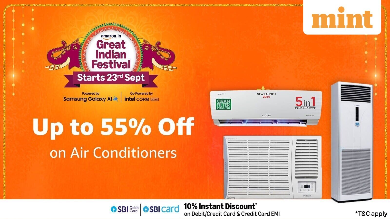dont miss out on the amazon great indian festival ac sale with up to 5525 off on top brands