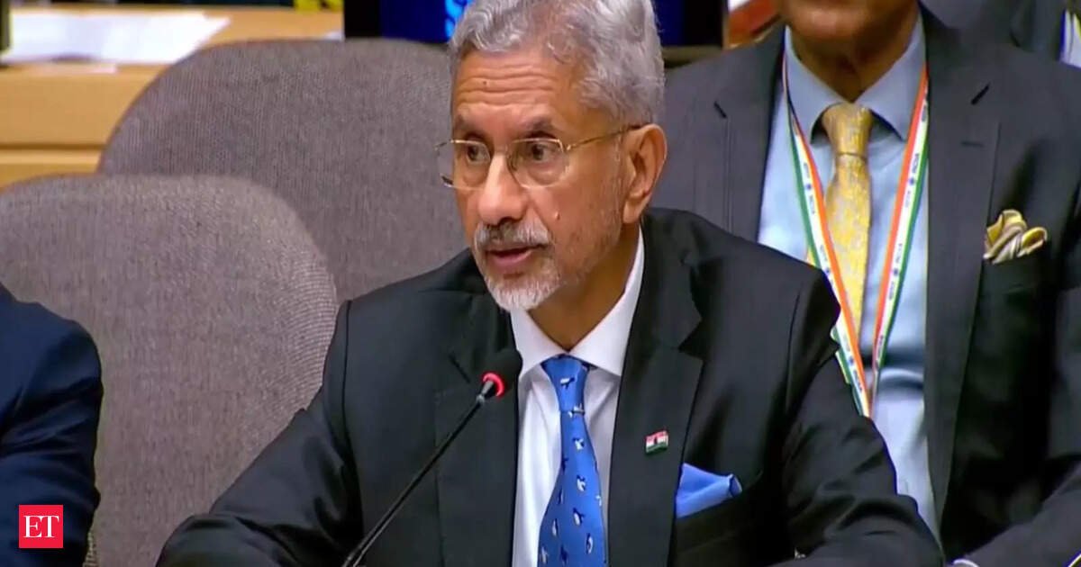 double standards3a eam jaishankar criticizes us over russia oil policy