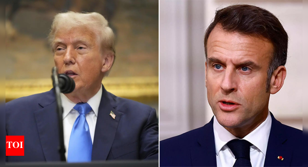 emmanuel macron sets condition for donald trump to win nobel prize