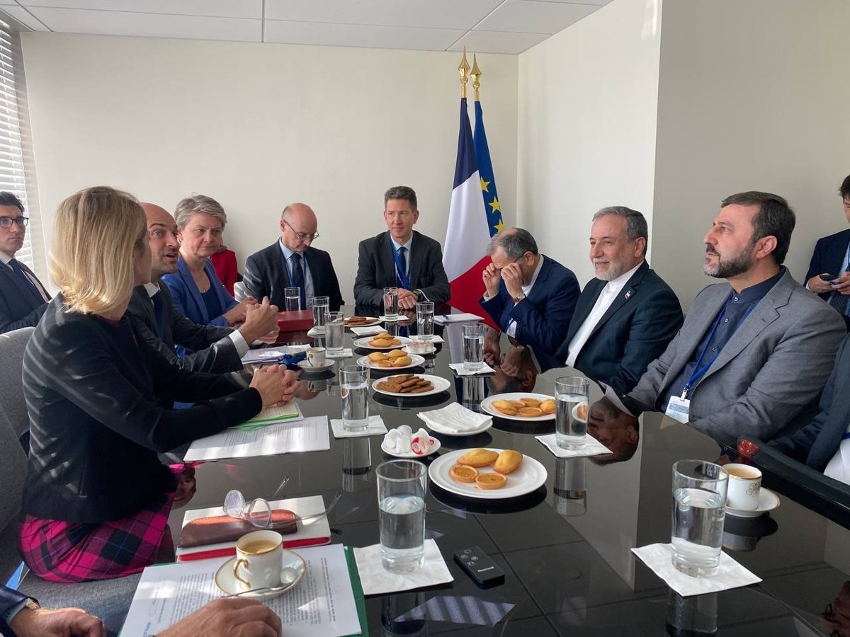 European leaders and Iran agree to continue consultations on sanctions over Iranian nuclear issue