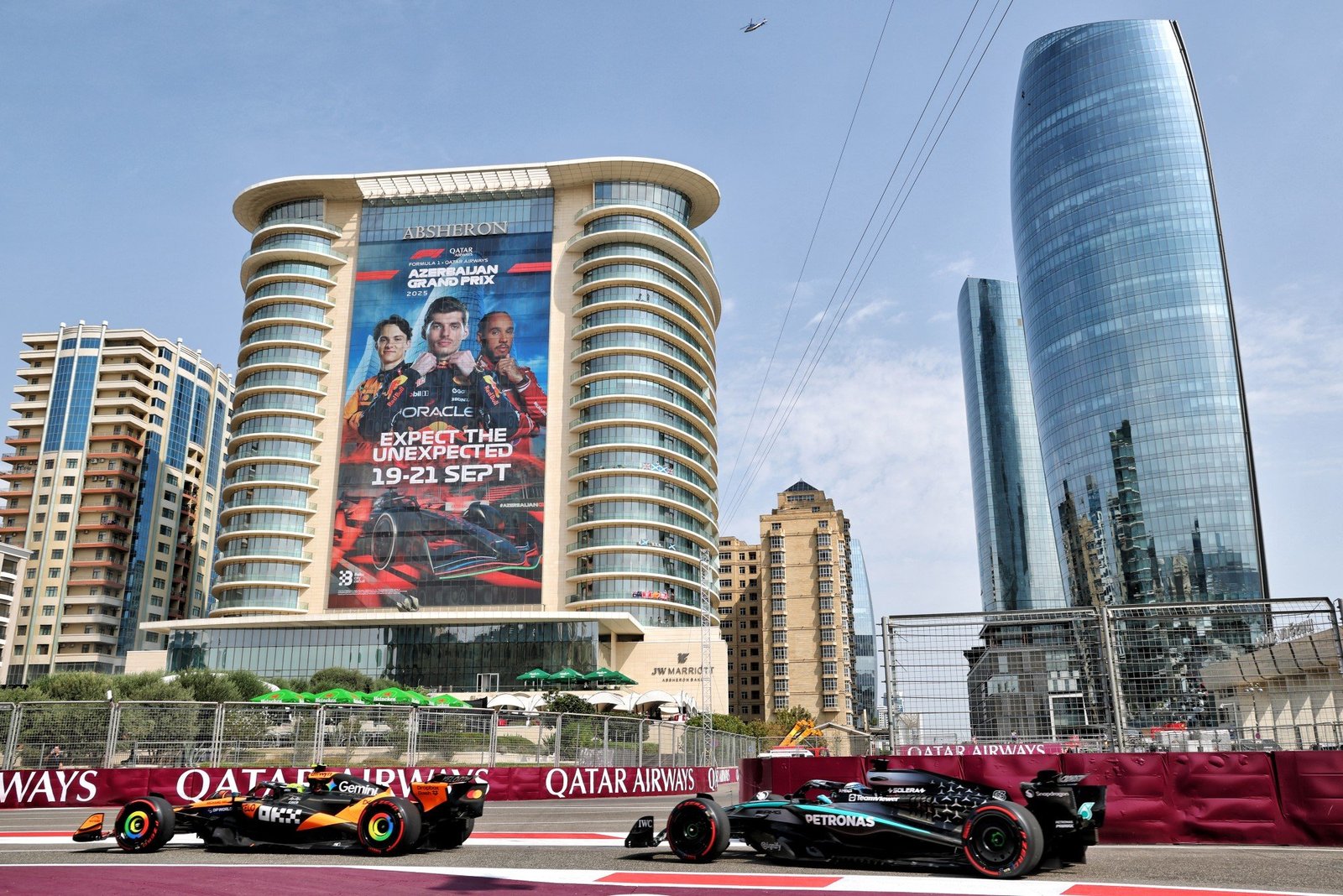 F1: Norris Leads FP3 of Azerbaijan GP; Verstappen in Second Place