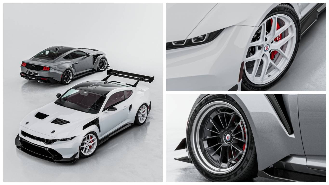 Ford Mustang GTD receives new set of wheels from HRE Wheels