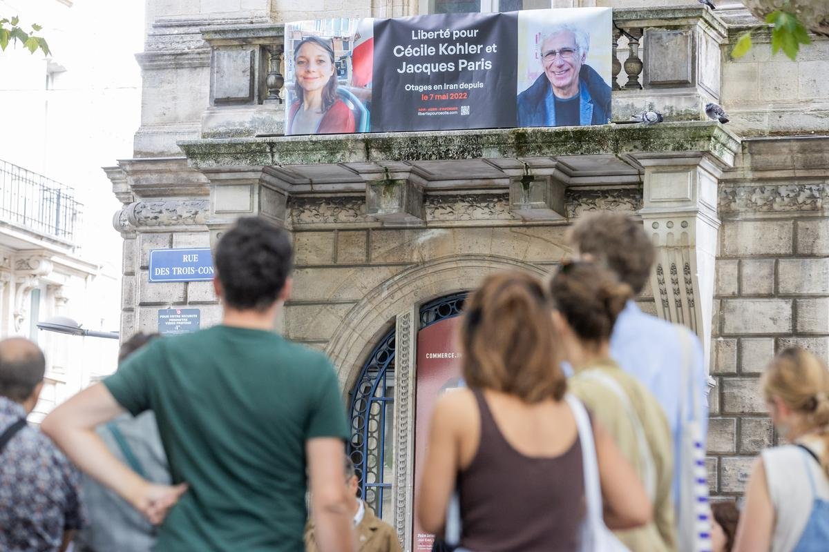 French hostages Cécile Kohler and Jacques Paris in Iran: ‘Jacques is alive, he called this Saturday morning’
