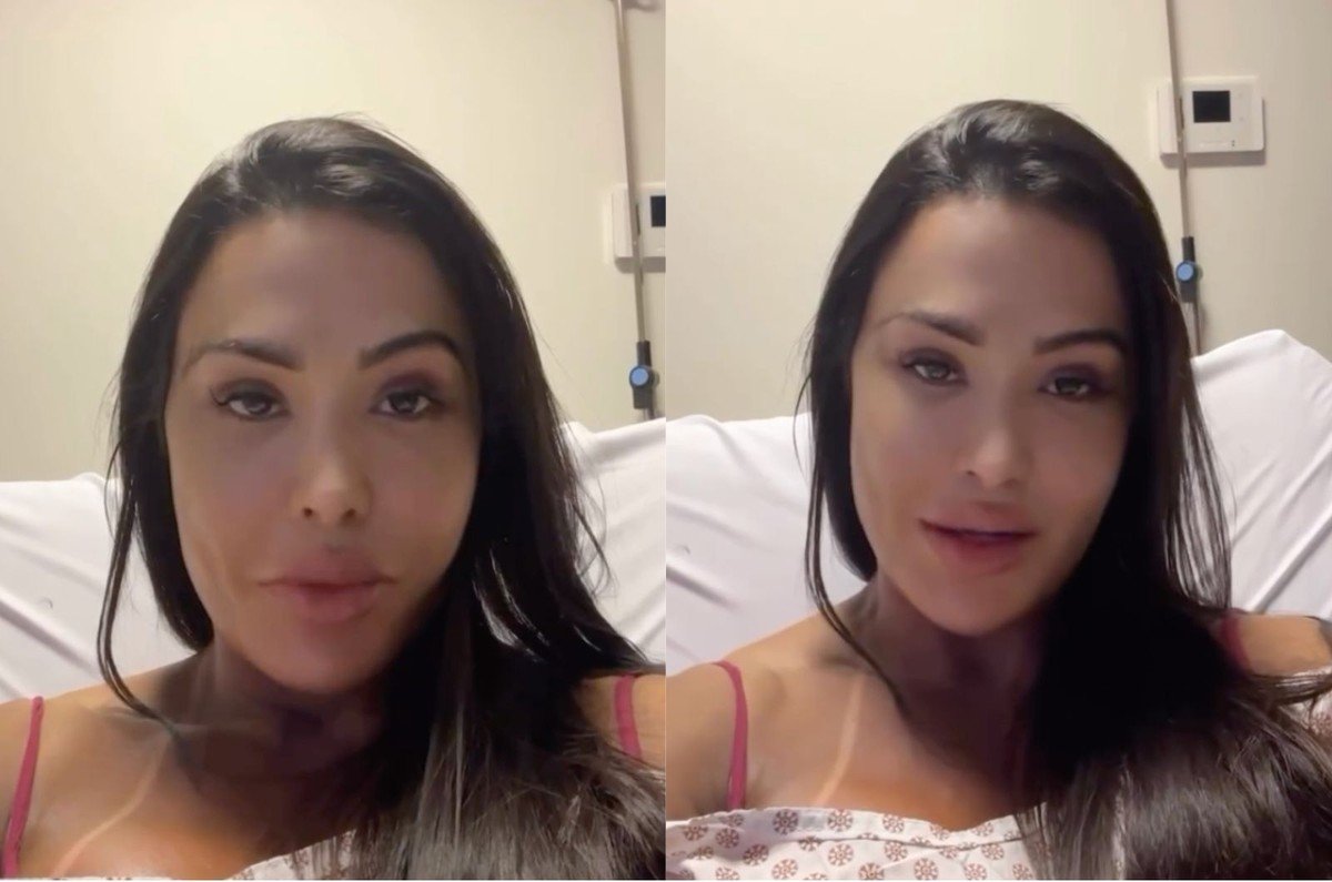 gracyanne barbosa appears in hospital after getting hurt on 22danca dos famosos223a 22frustrated22