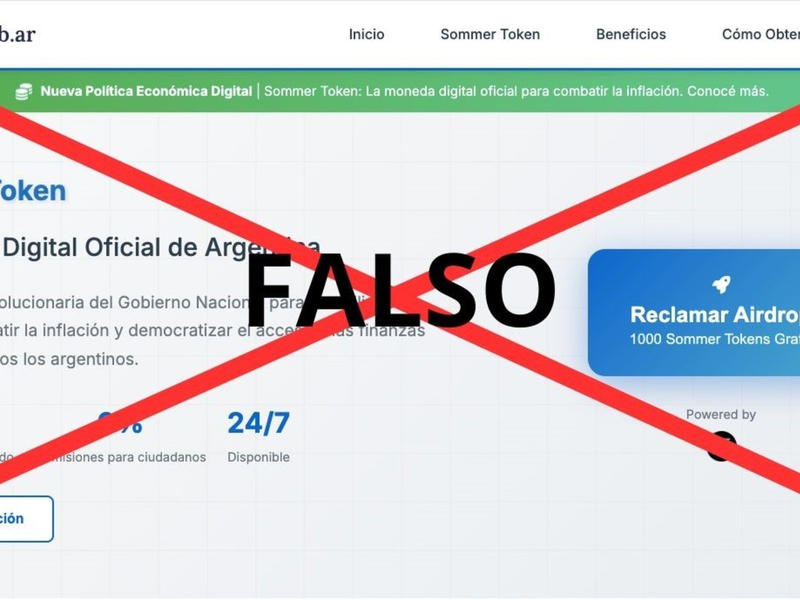 Hacked Old Official Website Launches Fake National Cryptocurrency to ‘Combat Inflation’