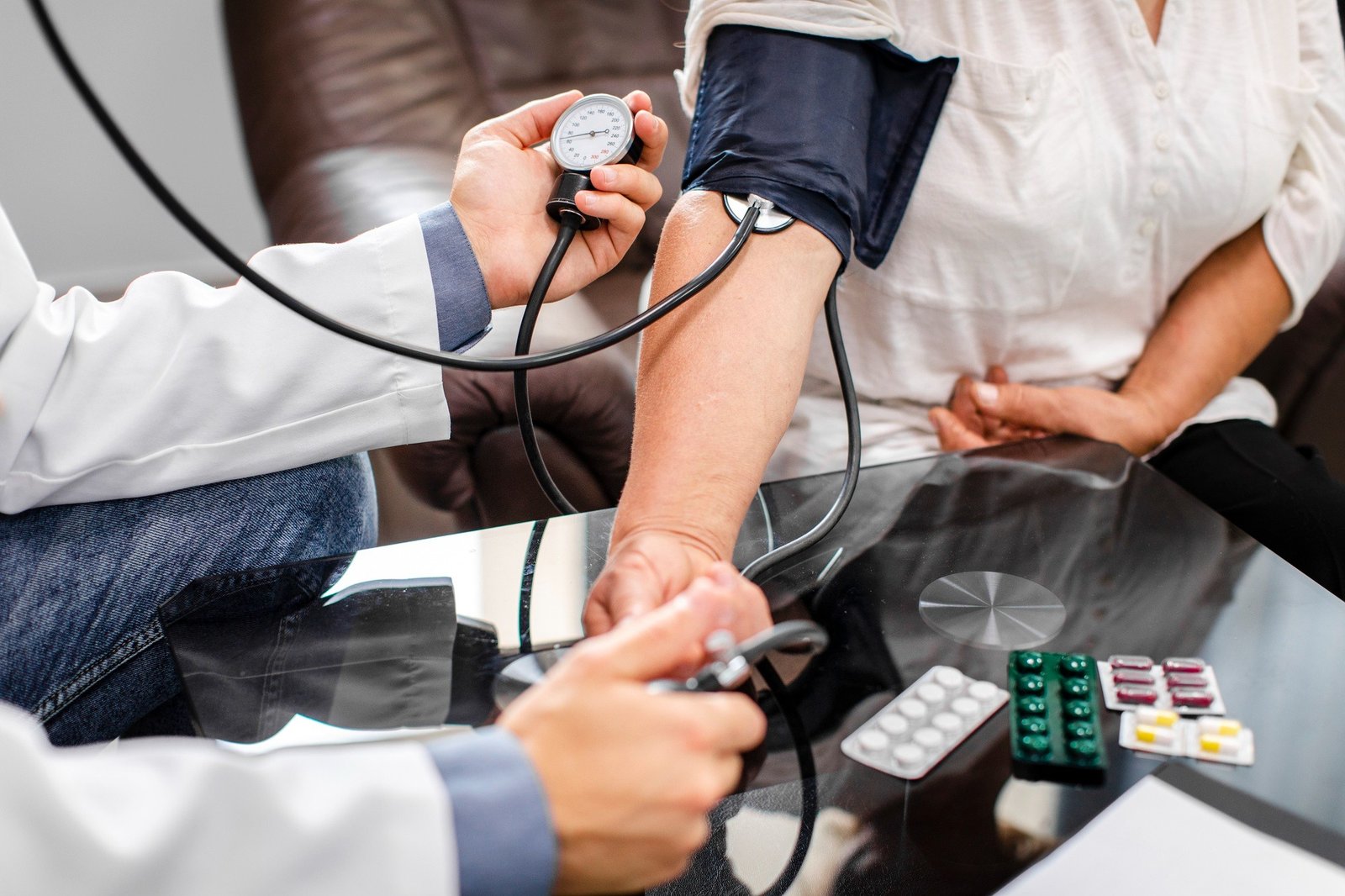 High blood pressure at 12 over 8, do I need to start taking medication? See extracts