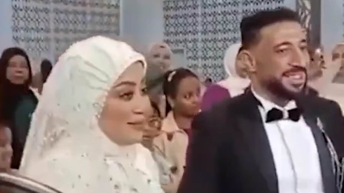 Horror strikes as groom collapses and dies at his own wedding while dancing with his bride