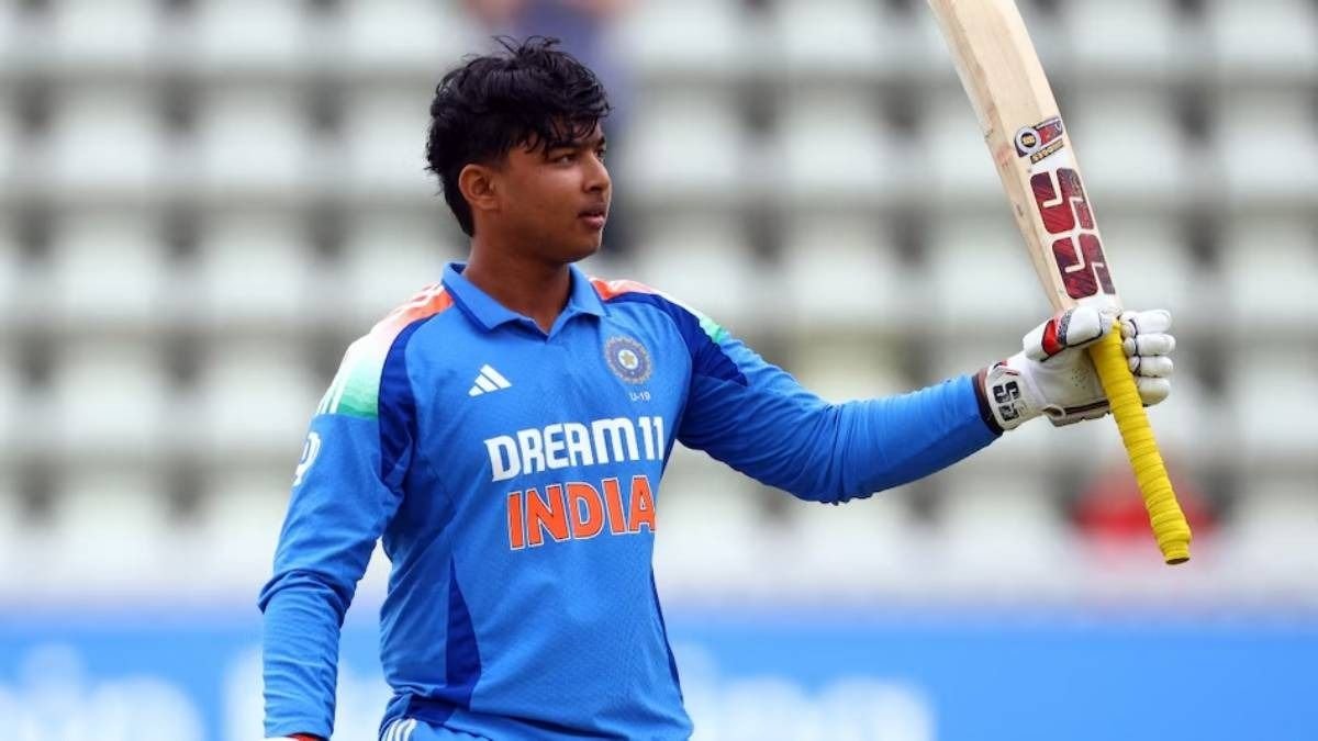 ind u19 vs aus u193a surya varuna shatters records with sixes galore