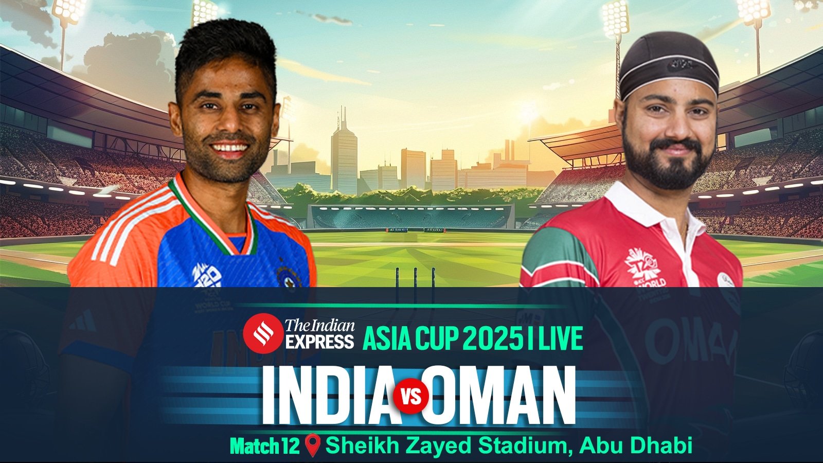 india vs oman t20 today match full scorecard updates