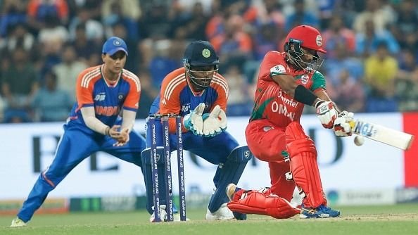 india vs oman3a india clinches hat trick victory in the asia cup3b oman defeated by 21 runs2c will face pakistan in super 4 next