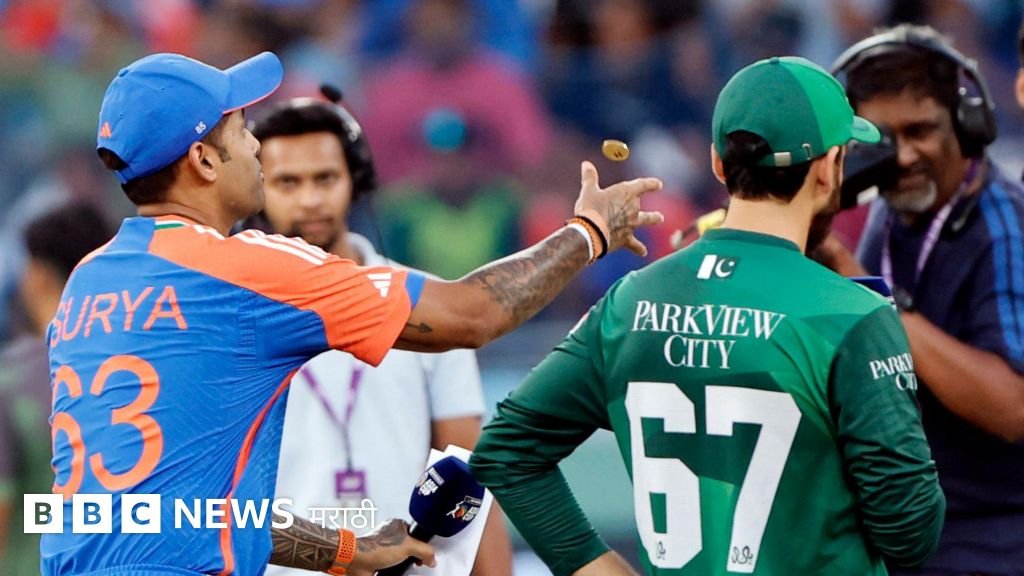 india vs pakistan3a toss win sees india opting to bowl first against pakistan2c will this handshake decision pay off3f