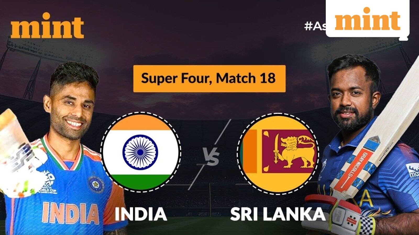 india vs sri lanka live score2c asia cup super 43a sri lanka opt to bowl3b jasprit bumrah2c shivam dube rested for india